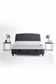 Silver Therapy Bed, Canto Onderstel, Silver Hoofdbord Eenpersoons 3-delige Set - Antraciet