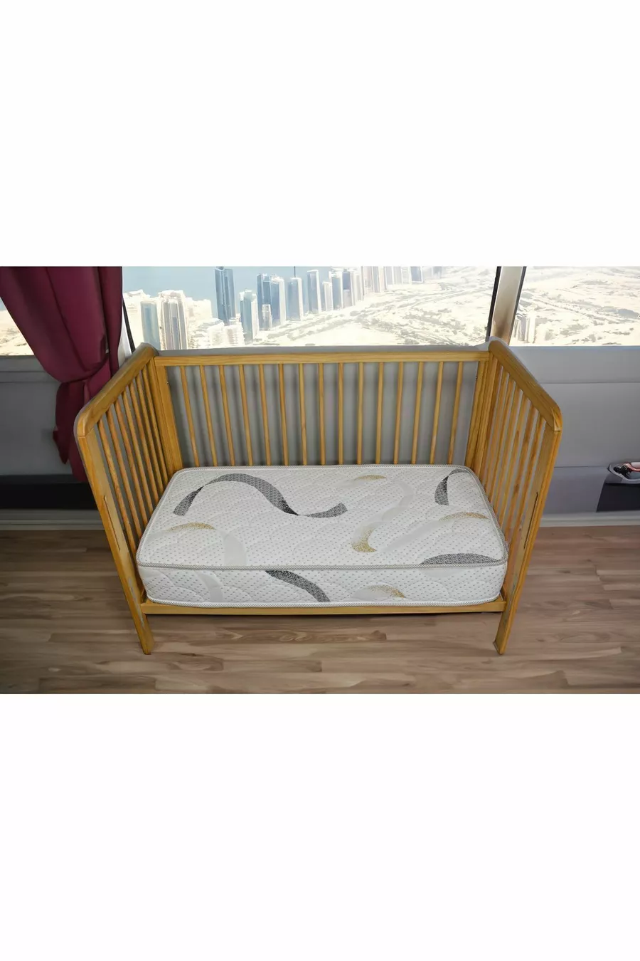 Lit pour bébé et enfant Cm Alez avec cadeau, lit en mousse parc, lit à côté de maman et lits pour bébé, orthopédique