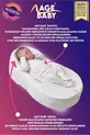Matelas pour nouveau-né avec reflux, unisexe, housse lavable et alèse imperméable