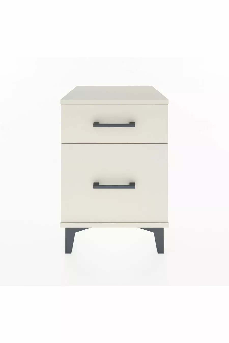 Hyperion Commode 2 Lades Zuiver Wit-Zuiver Wit