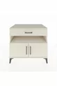 Kronos Dressoir met 2 planken, 1 lade en 2 deuren, Maansteen-Maansteen