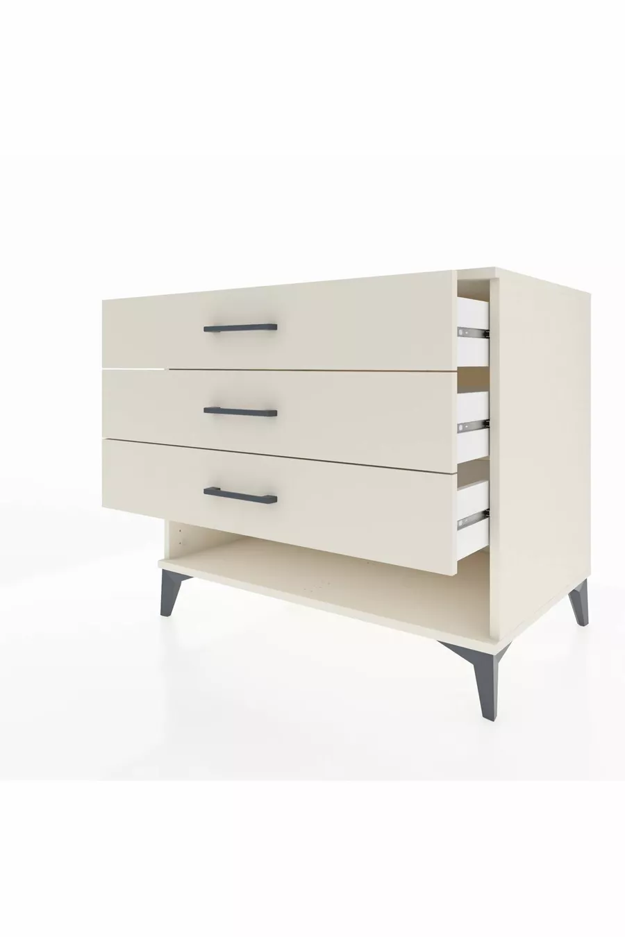 Commode Kronos 3 tiroirs Pierre de lune-Pierres de lune