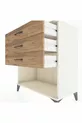 Commode Hyperion 3 tiroirs Pierre de lune-Sapin
