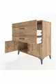 Commode Hyperion 2 tiroirs 2 portes Pin-Pin