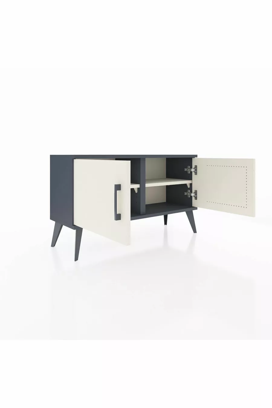 Arges Dresser 2 Shelves 2 Doors Anthracite-Agate