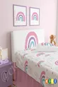 Housse de tête de lit Motifs colorés cactus