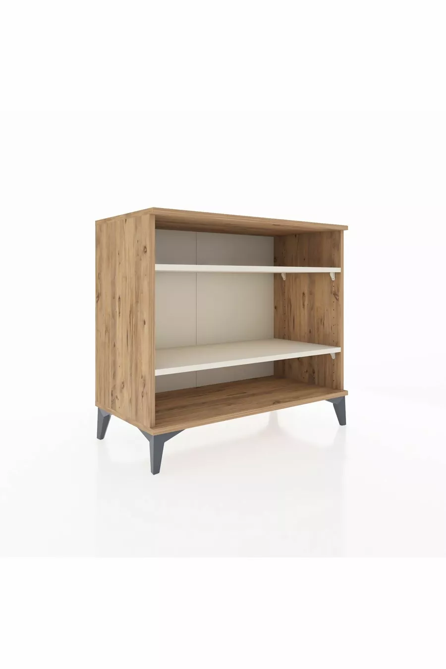Commode Hyperion 2 étagères Pin-Stromatolithe
