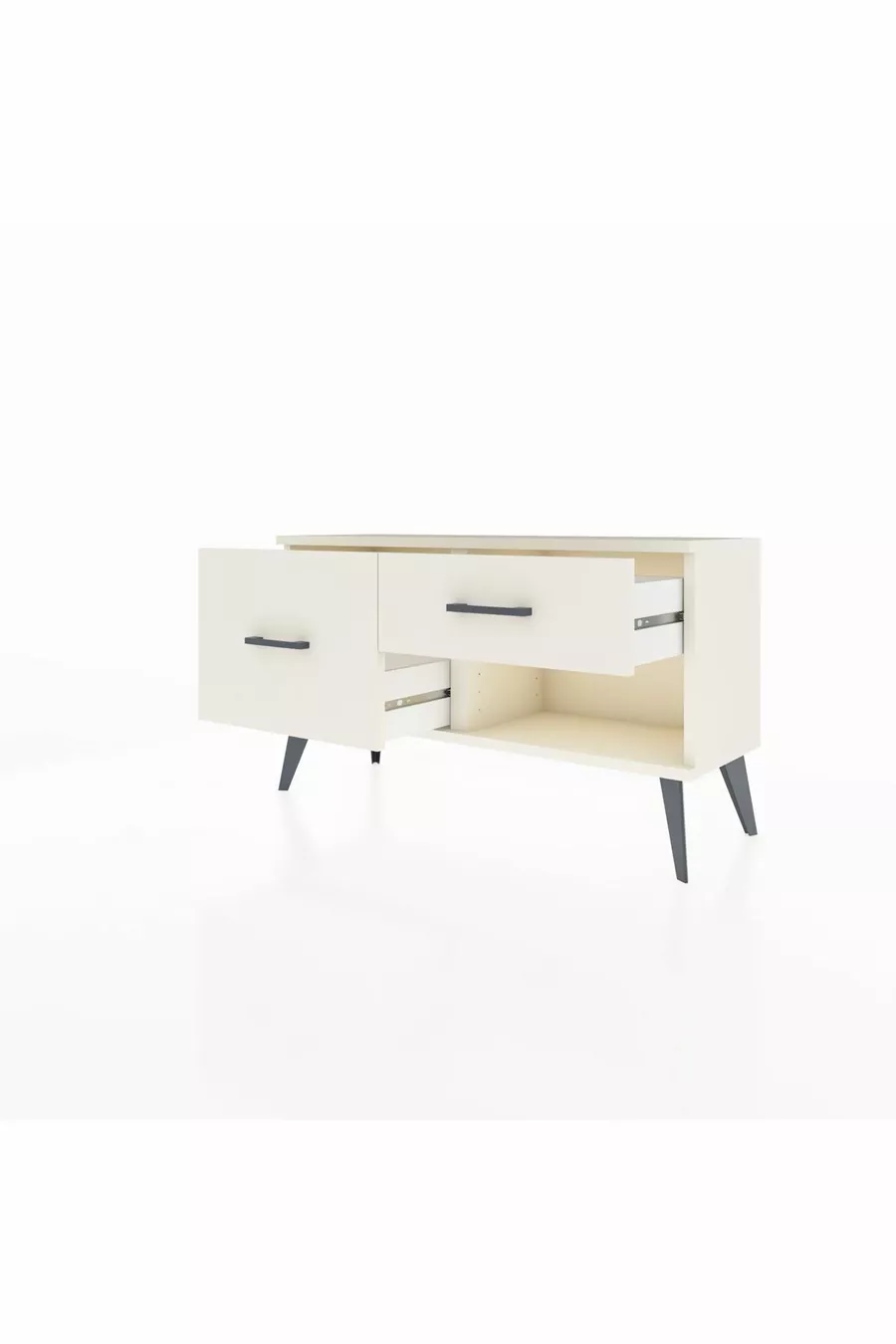 Commode Arges à 2 tiroirs Pierre de lune-Pierres de lune