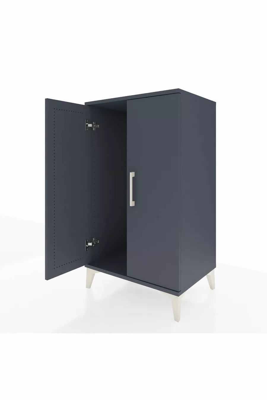 Chevet Hyperion 2 portes Anthracite-Anthracite
