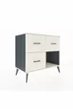 Hyperion Dresser 3 Drawers Anthracite-Slate