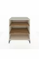 Commode Kronos 2 étagères Pierre de Lune-Pin
