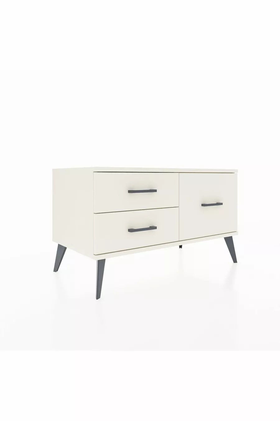 Commode Hyperion 3 étagères Pierre de lune-Pierre de lune