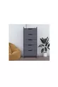 COMMODE LODOS, ANTHRACITE, 5 TIROIRS