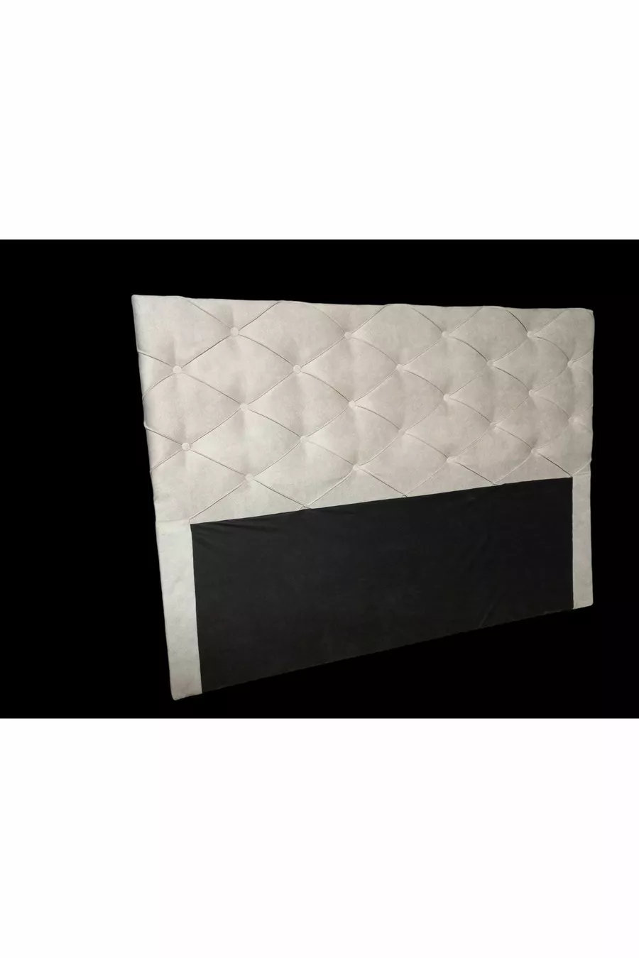 Bed Base Headboard X Cream