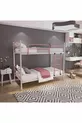 Trend Stapelbed Geschikt voor Matras Lichtroze Afneembaar Metalen Stapelbed