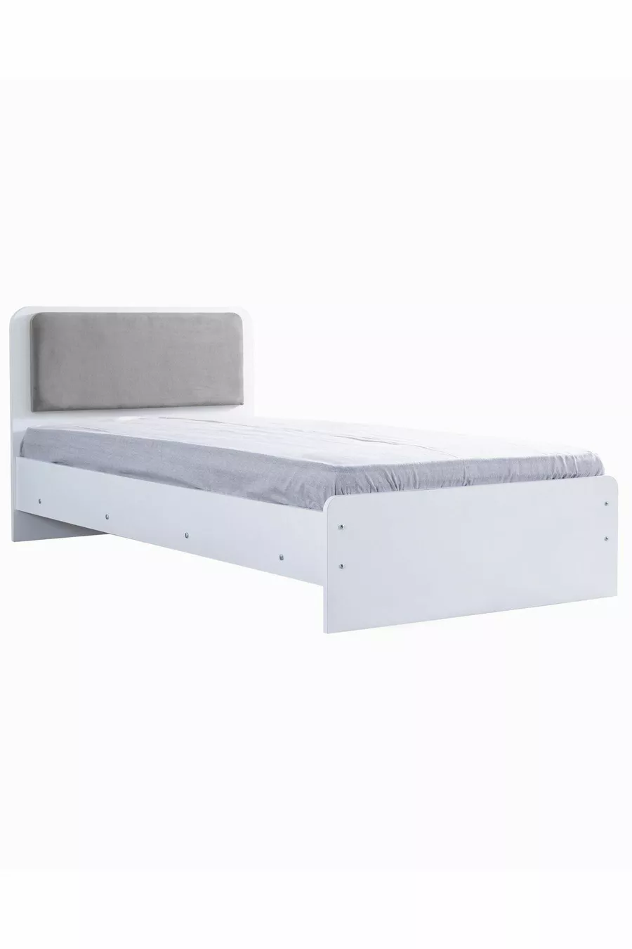 Letto a castello, Letto a castello Metris con scaletta 2 posti - Antracite