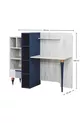 ENSEMBLE DE CHAMBRE JEUNE POINT BLEU