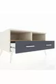 Kronos Dresser with 2 Shelves and 2 Drawers Moonstone-Pine/Anthracite