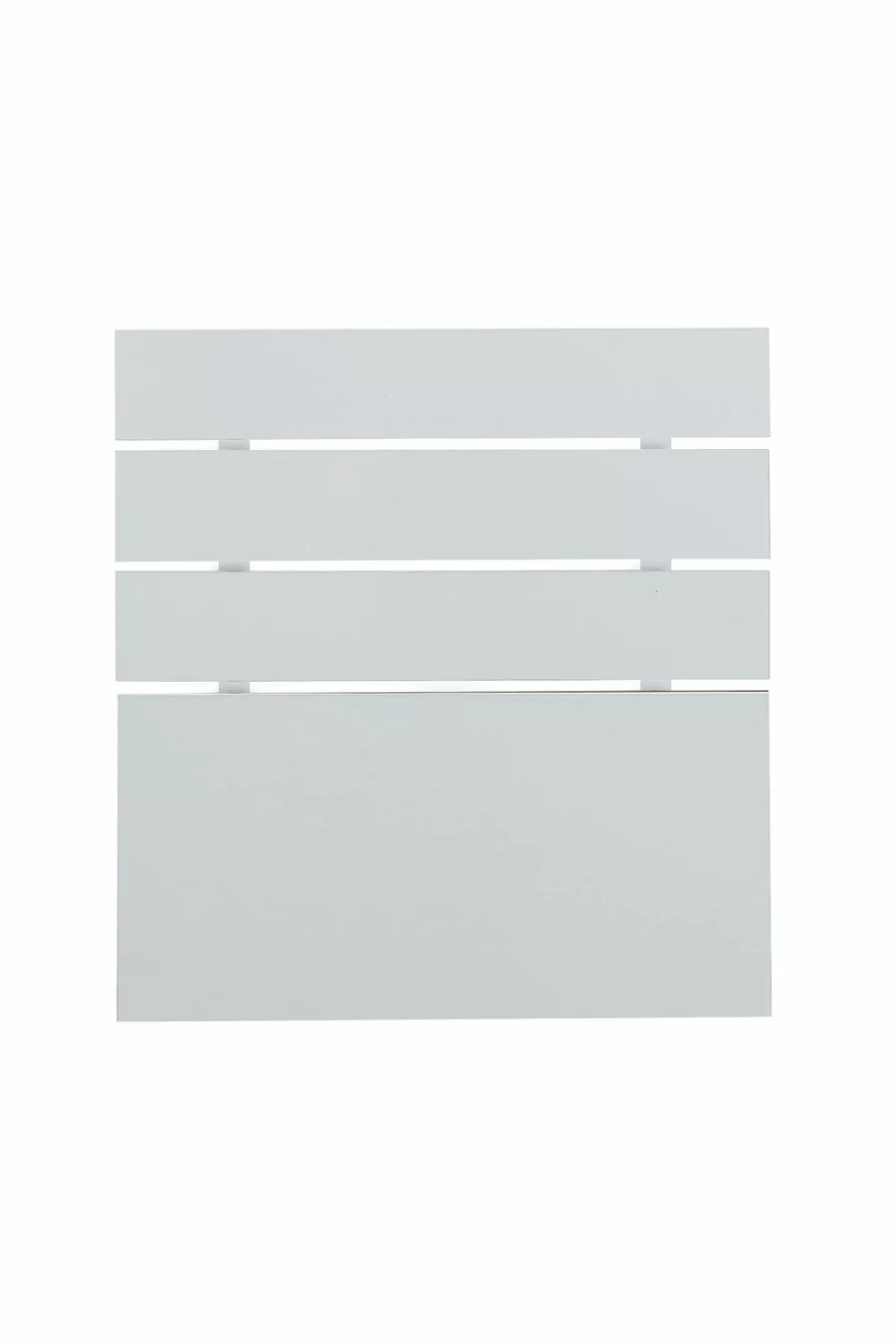Tête de lit blanche Huga pour une personne / Tête de lit pour sommier 1 cm