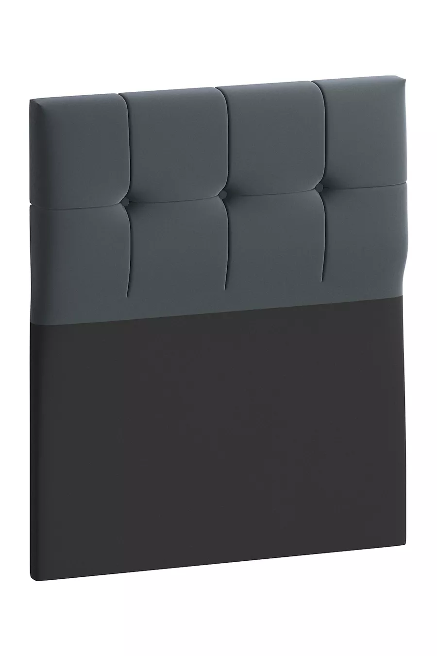 Tête de lit Helena Baza, couleur anthracite, options de taille, livraison immédiate
