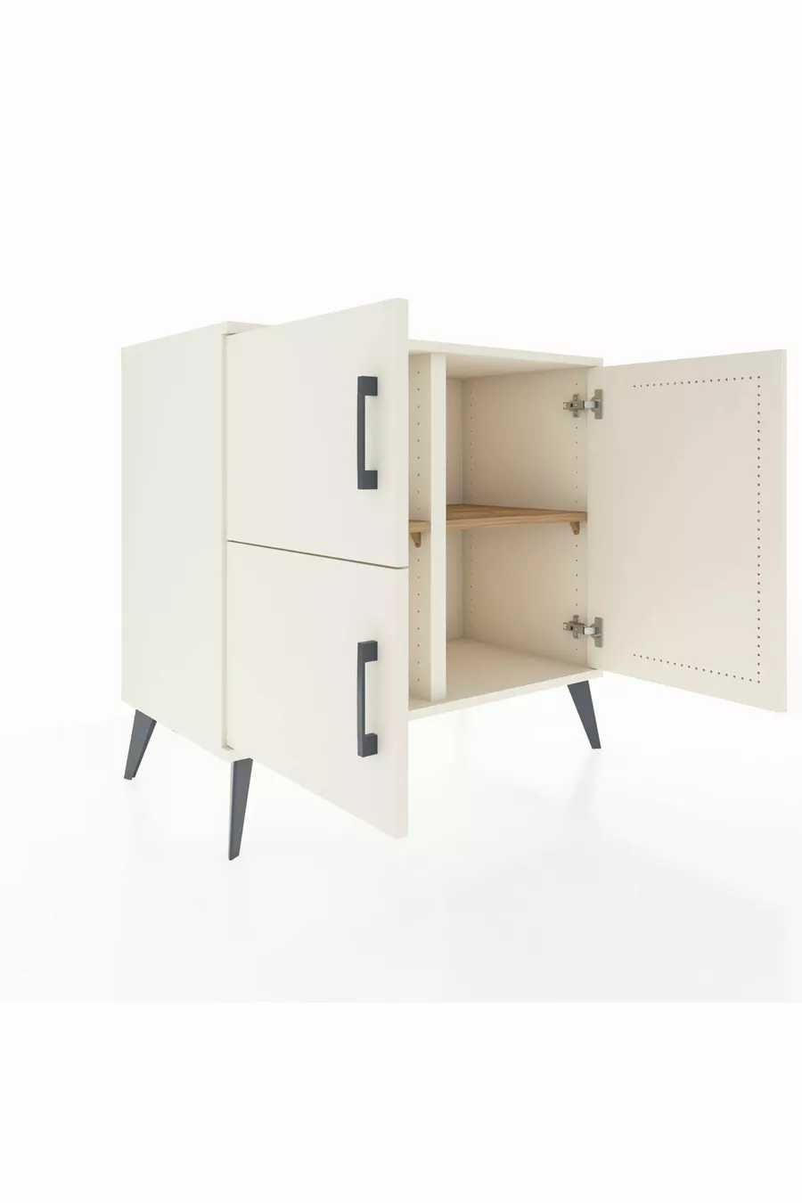 Hyperion Dressoir 2 Planken 3 Deuren Maansteen-Maansteen/Den