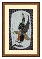 Peinture à motif d'aigle