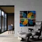 Peinture sur verre Quadro Fleur de Fortune