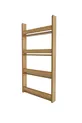 Детски библиотечен шкаф Montessori с 4 рафта, MDF * см - Сафирен дъб