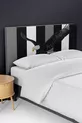 Housse de tête de lit pour sommier avec motif Aigle Noir et Blanc