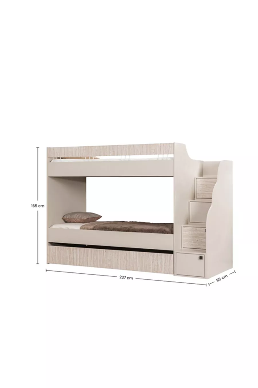 BUNK BED, STORY NESTING BUNK BED