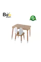 Table de jeu - Table d'activité - Table d'étude - Table pour activités - Ensemble table et chaise pour enfant avec 1 chaise