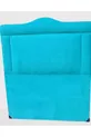 Title DK Single Person Foal Feather Turquoise Fabric Embossed Model Handmade