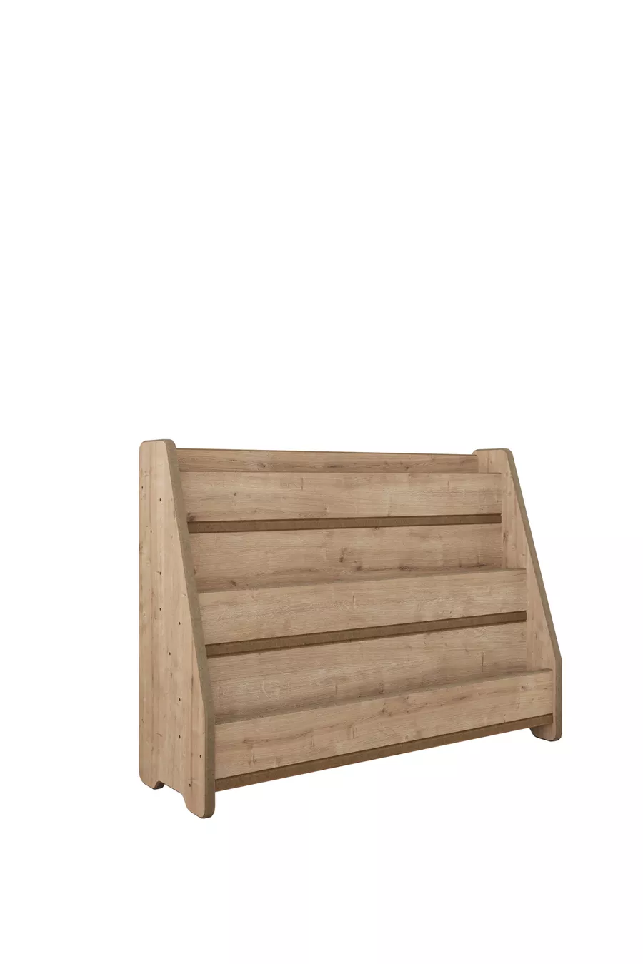 Montessori Mdf Çocuk Kitaplığı - Safir Meşe