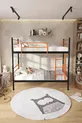 Letto a Castello Trend Compatibile con Materasso Arancione Letto a Castello in Metallo Separabile