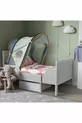 Adjustable width bed canopy, blue-green, Height: cm Width: // cm