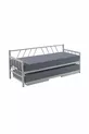 Кровать Glory Yavrulu Daybed одно-двухместная с металлическим каркасом, белая