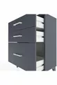 Arges Commode 3 Lades Antraciet-Antraciet