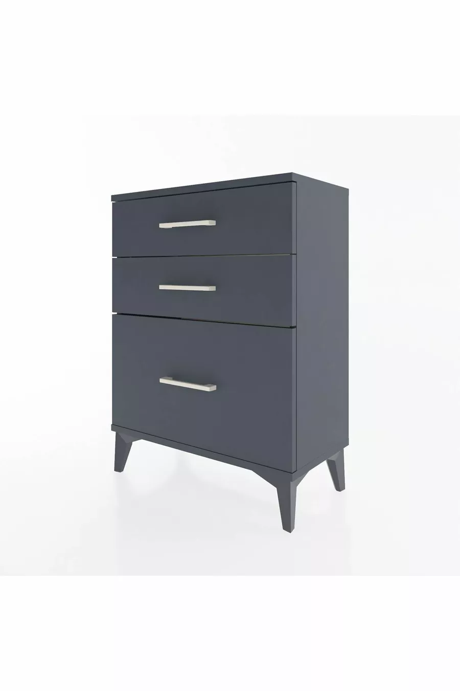 Arges Commode 3 Lades Antraciet-Antraciet