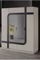Ensemble Chambre Jeune Bali - Armoire 4 Portes, Bureau, Commode, Table de Chevet
