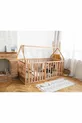 Cm Geländer-Holz-Montessori-Bett - Massivholz-Bett - 