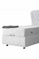 Ensemble de lit orthopédique deluxe avec tête de lit Camelli New Baza, blanc