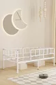 Daybed Zenit Metalen Bed Wit, Bed met Hoofdeinde, Verschillende Maatopties