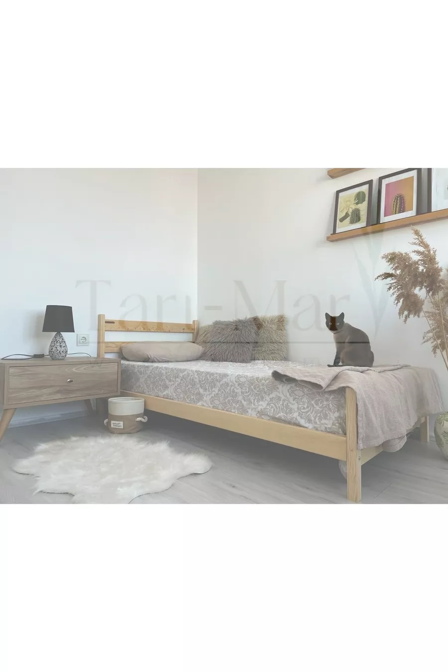 Letto in legno Colege