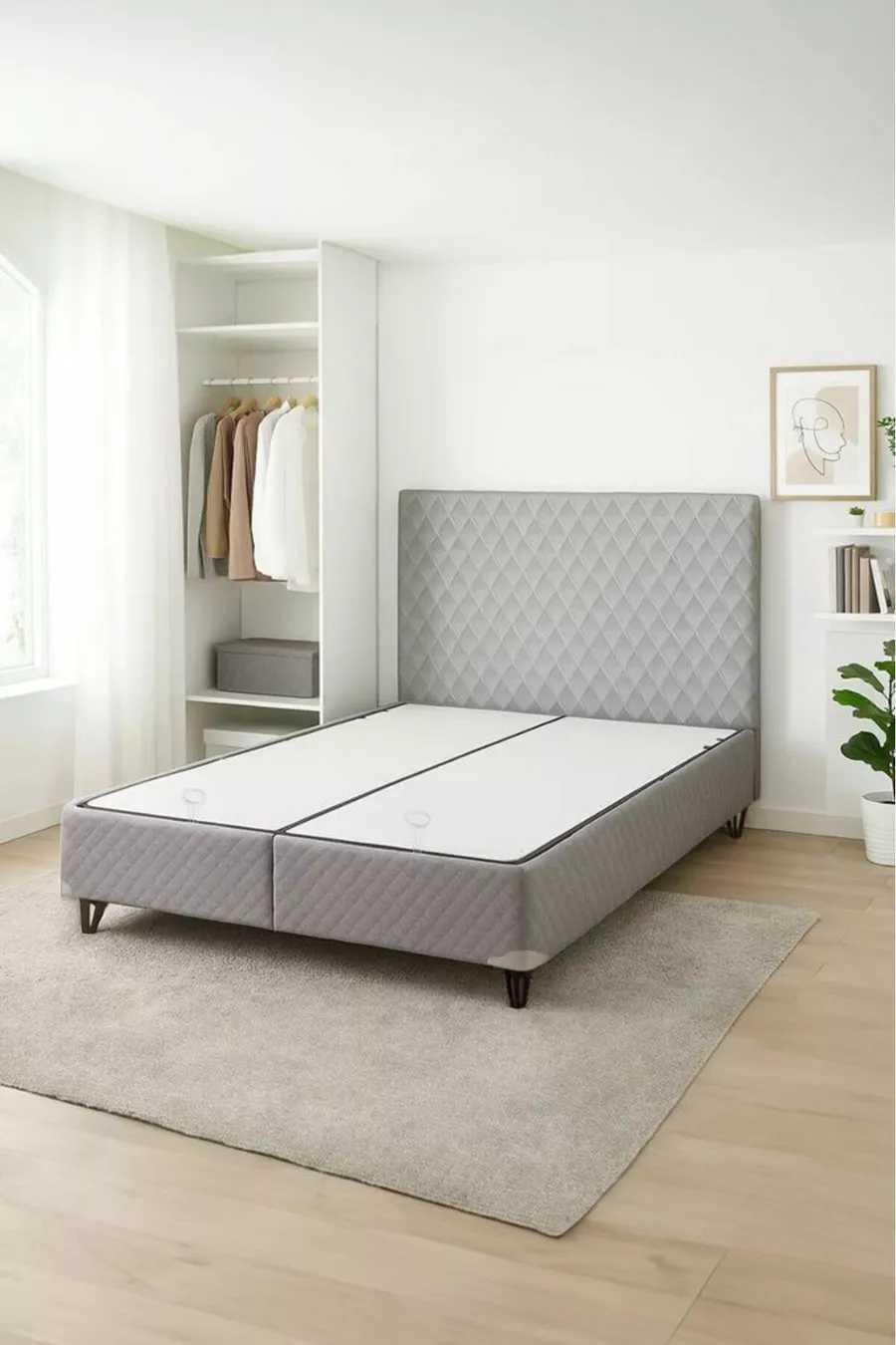 Set Doppio con Rete e Testiera Sleepy Sandıklı