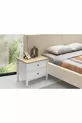 Ensemble de chambre à coucher Mony White 5 portes