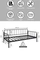 Argimo Sofia Cedreren Metalen Bedframe