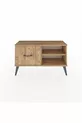 Commode Arges à une étagère et un tiroir, pin-pin