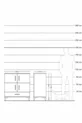 Hyperion Dressoir 4 Planken 1 Lade 4 Deuren Maansteen-Scandinavisch
