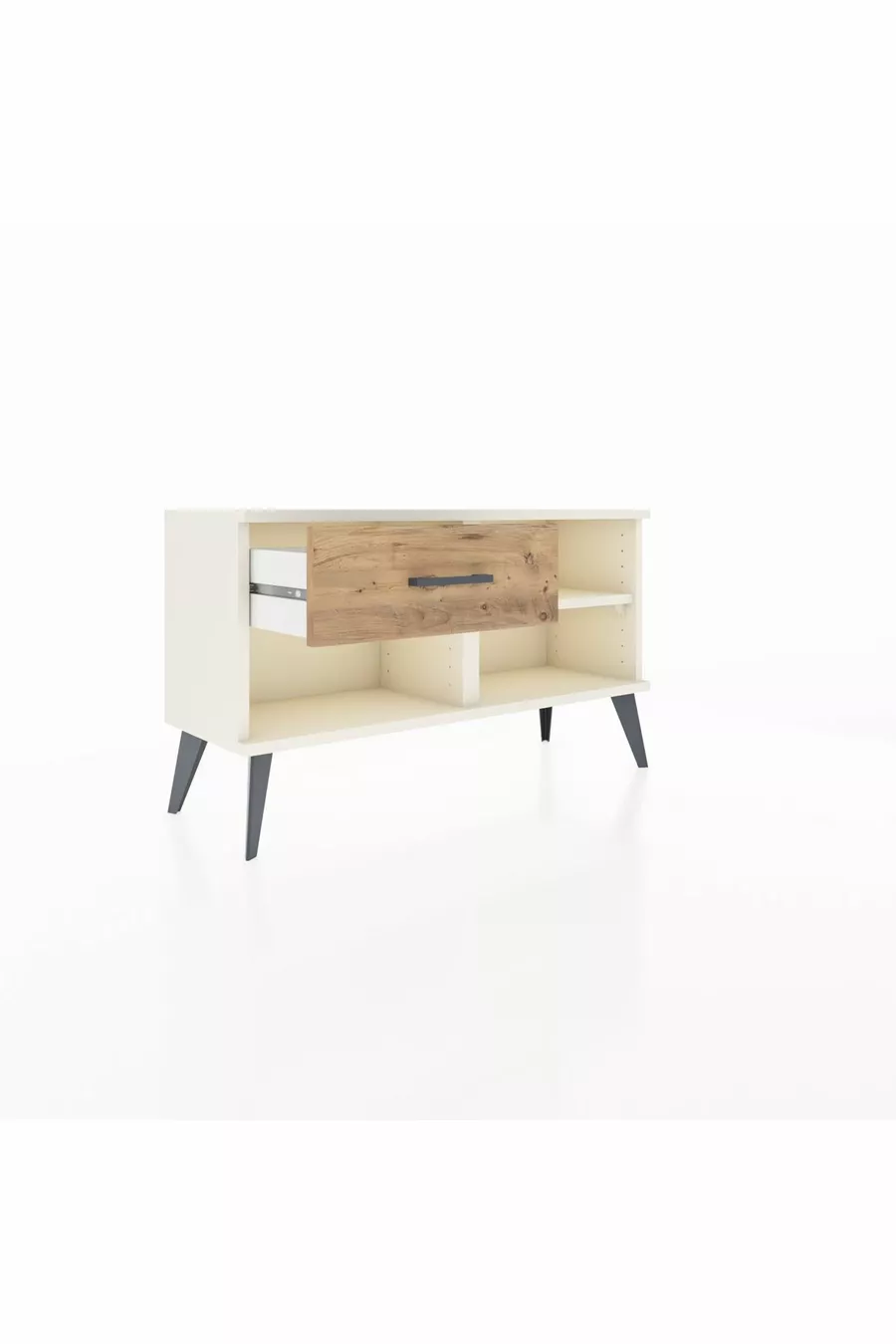 Arges Dressoir Enkel Rek En Lade Aketon/Aketon/Den