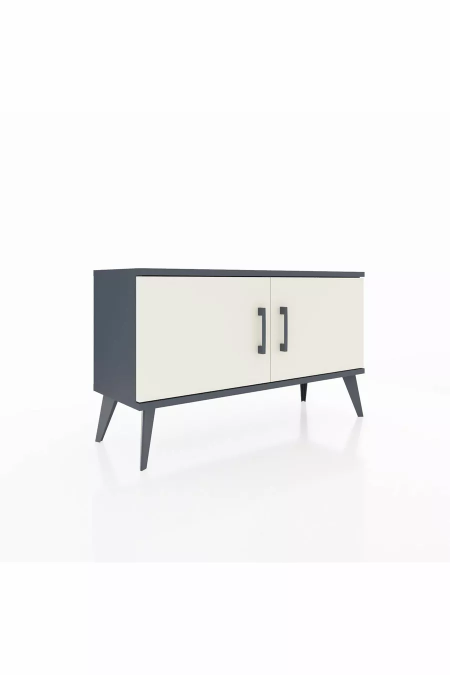 Arges Dresser 2 Shelves 2 Doors Anthracite-Agate